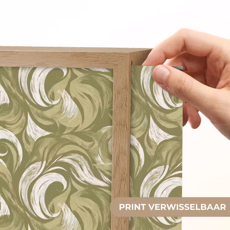 Lightbox - Wandlamp - Abstract - Textuur - Groen — 6