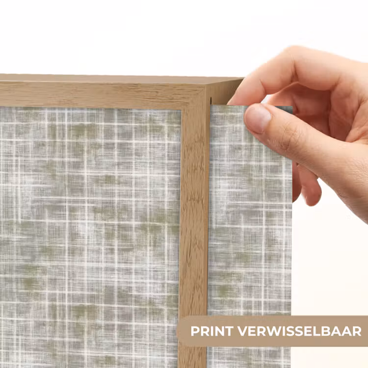 Lightbox - Wandlamp - Linnen - Patroon - Groen — 6