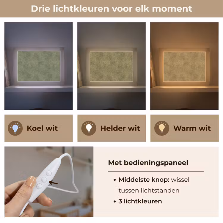 Lightbox - Wandlamp - Textuur - Abstract - Groen — 7