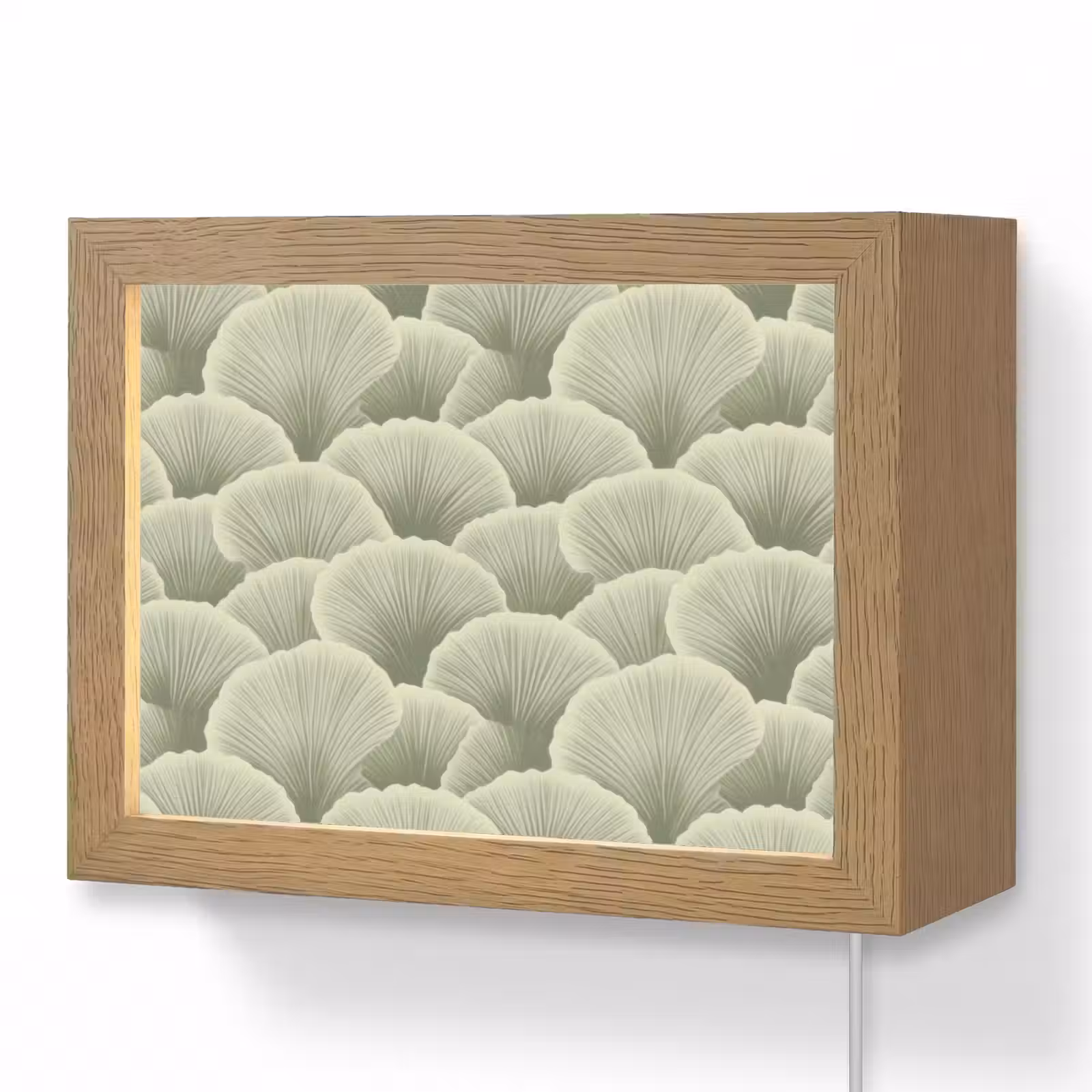 Lightbox - Wandlamp - Waaier - Blad - Groen — 1