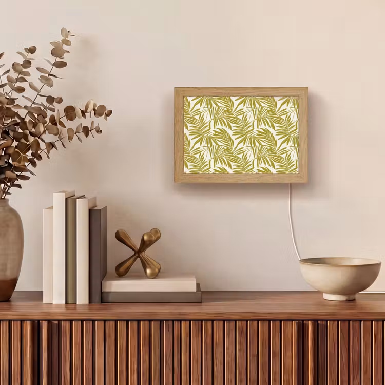 Lightbox - Wandlamp - Palmblad - Patroon - Groen — 4