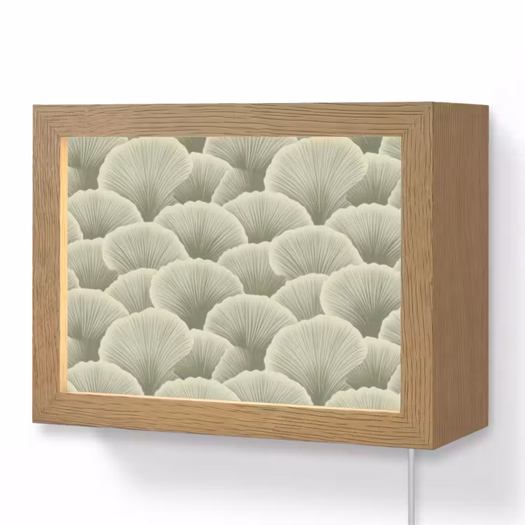 Lightbox - Wandlamp - Waaier - Blad - Groen — 1