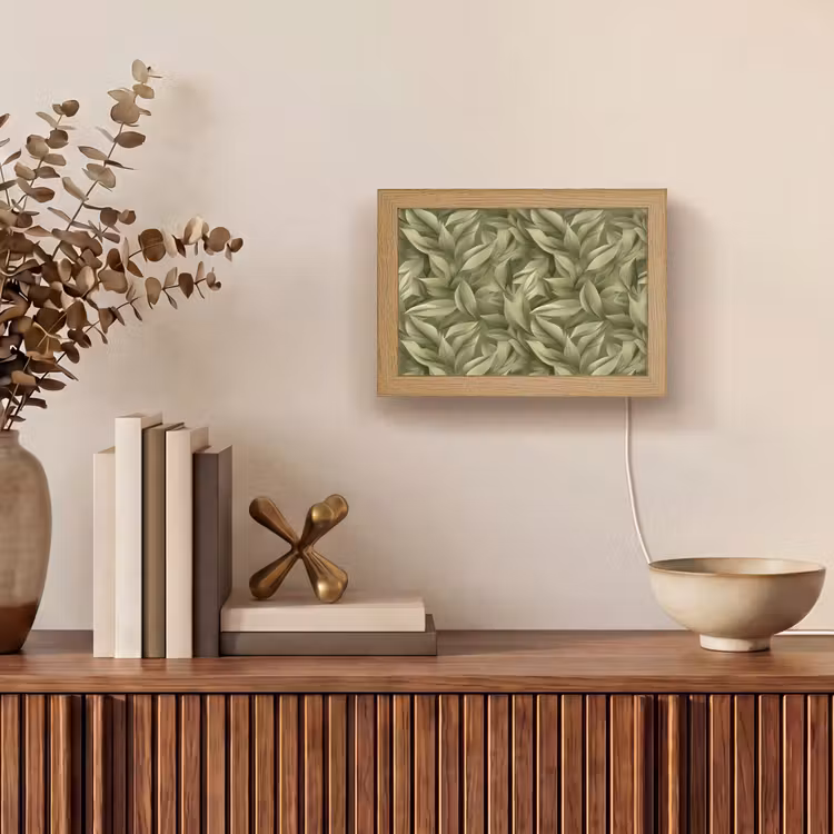 Lightbox - Wandlamp - Bladeren - Modern - Groen — 4