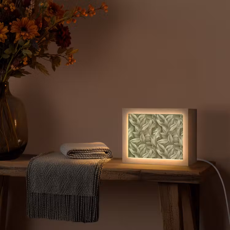 Lightbox - Wandlamp - Bladeren - Modern - Groen — 5