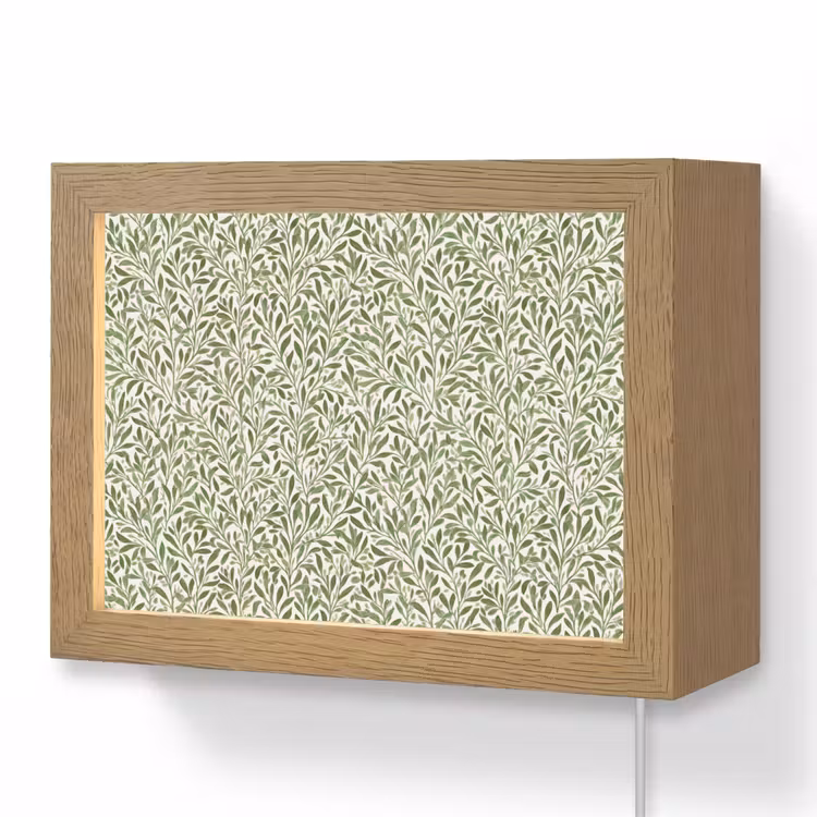 Lightbox - Wandlamp - Botanisch - Takken - Groen — 1