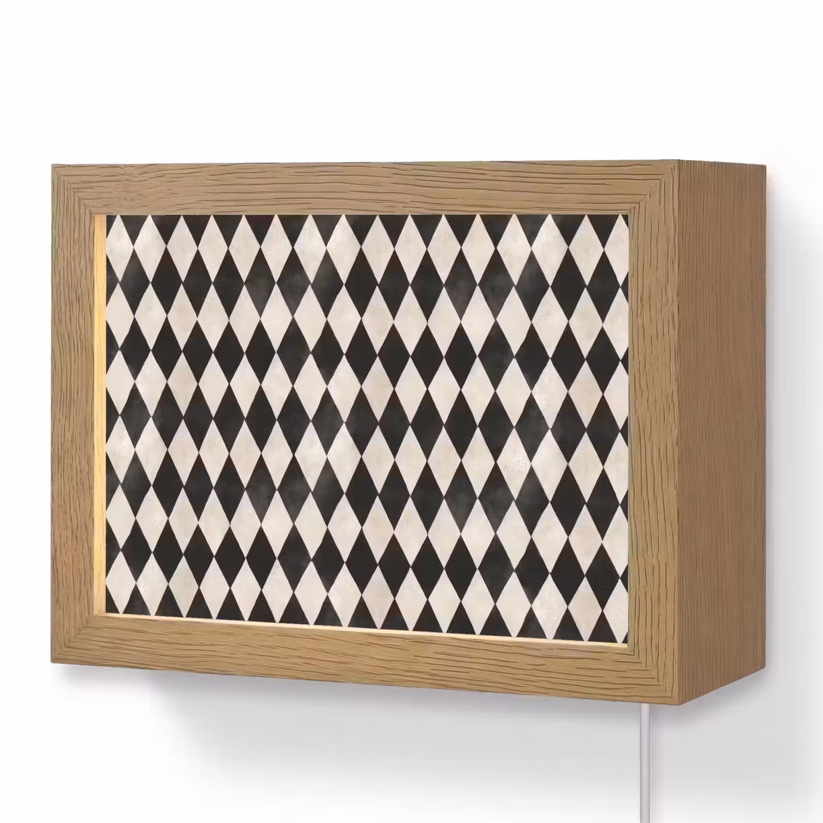 Lightbox - Wandlamp - Klassiek - Patroon - Zwart — 1