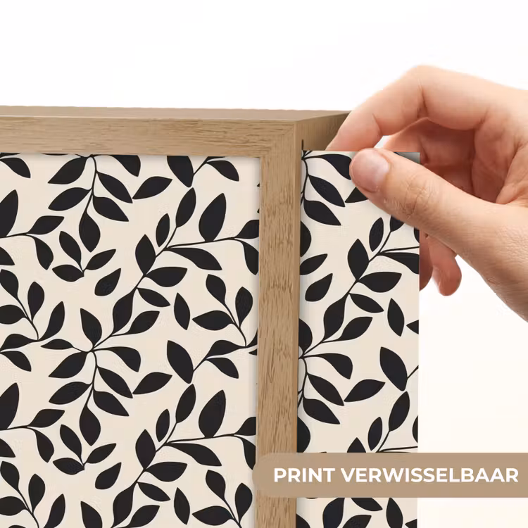 Lightbox - Wandlamp - Elegant - Patroon - Zwart - Beige — 6