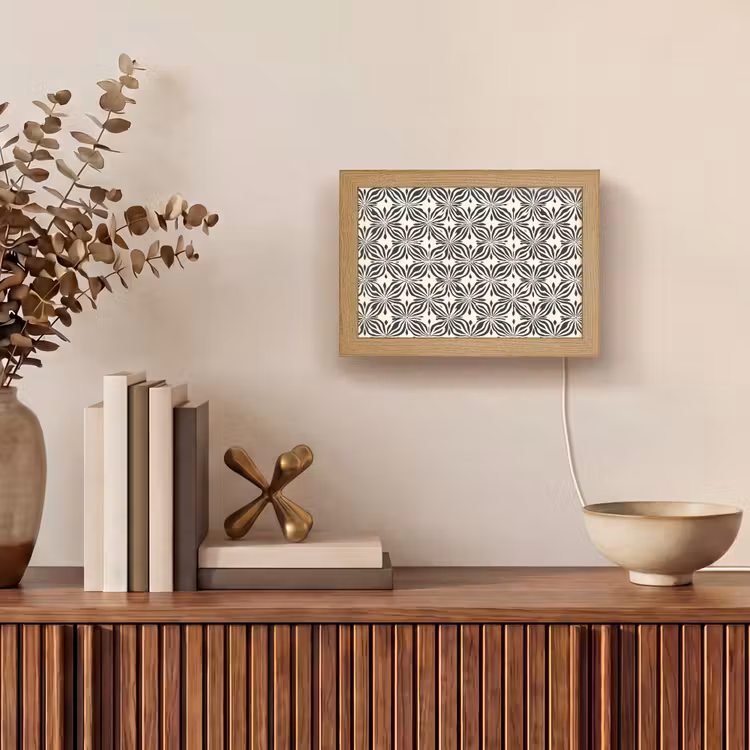 Lightbox - Wandlamp - Grafisch - Patroon - Zwart — 4