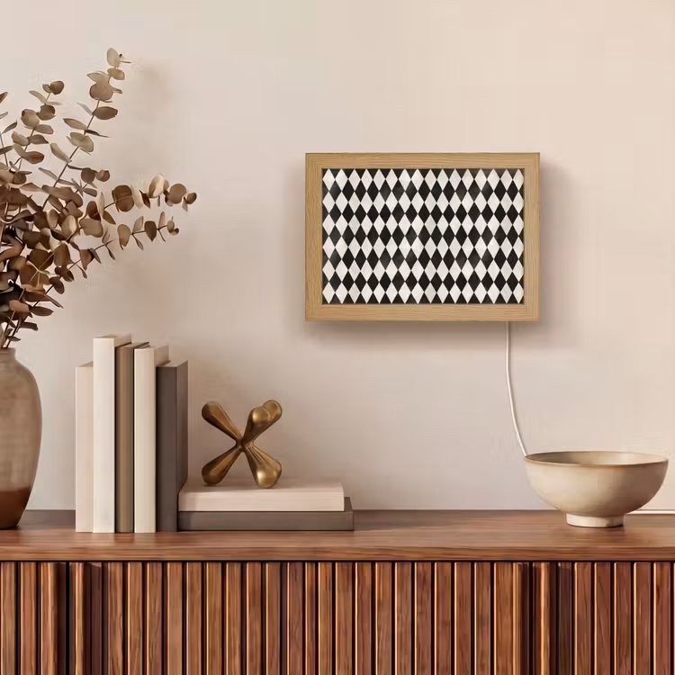 Lightbox - Wandlamp - Klassiek - Patroon - Zwart — 4