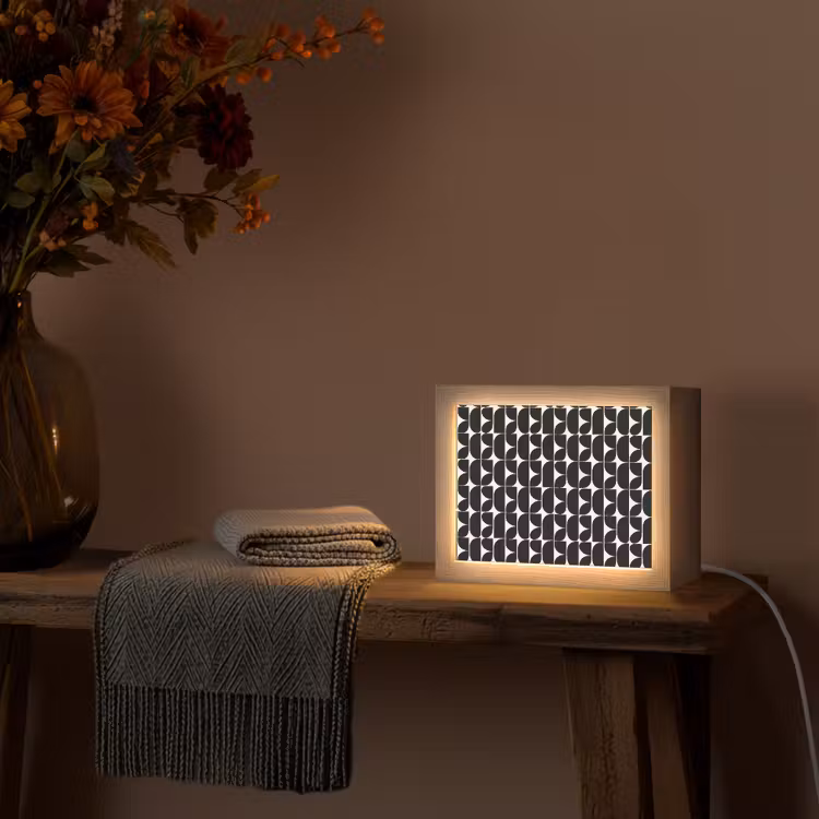 Lightbox - Wandlamp - Modern - Geometrisch - Zwart — 5
