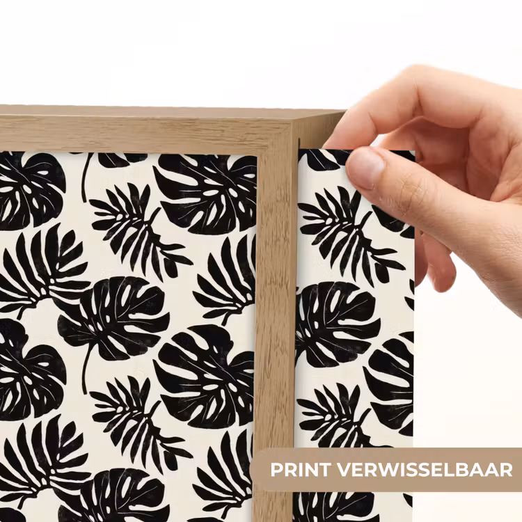 Lightbox - Wandlamp - Modern - Monstera - Zwart — 6