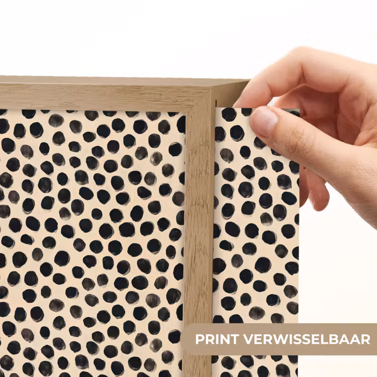 Lightbox - Wandlamp - Stippen - Patroon - Zwart — 6