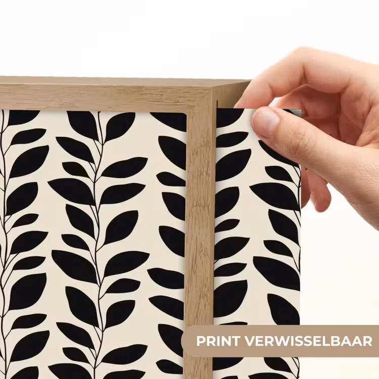 Lightbox - Wandlamp - Botanisch - Dessin - Zwart - Beige — 6