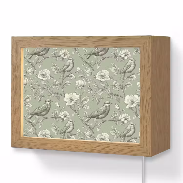 Lightbox - Wandlamp - Klassiek - Botanisch - Groen — 1