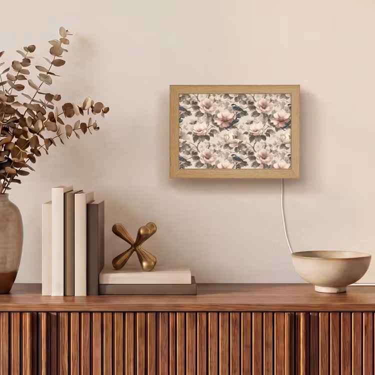 Lightbox - Wandlamp - Klassiek - Vogels - Kleurrijk — 4