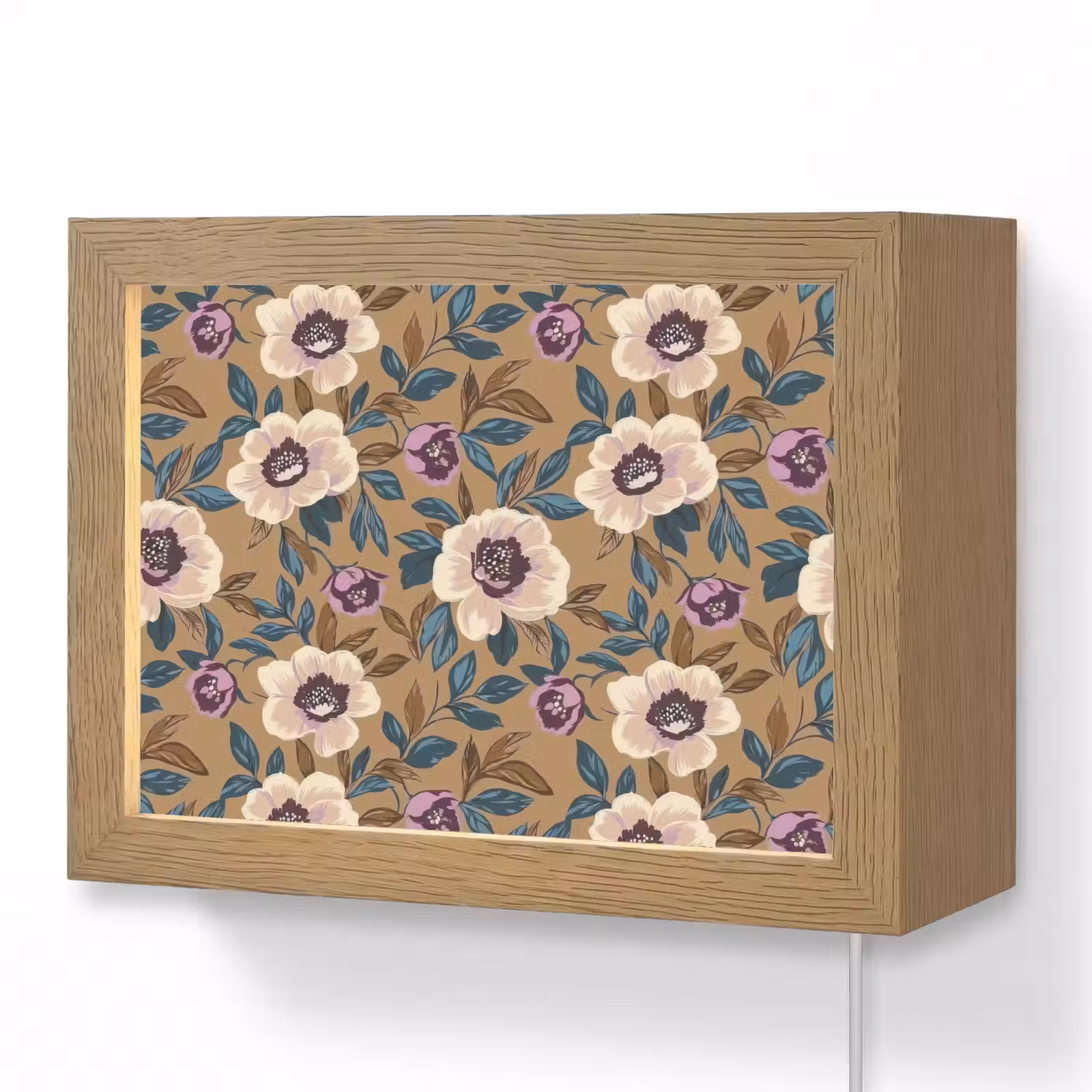Lightbox - Wandlamp - Floraal - Stilleven - Kleurrijk — 1