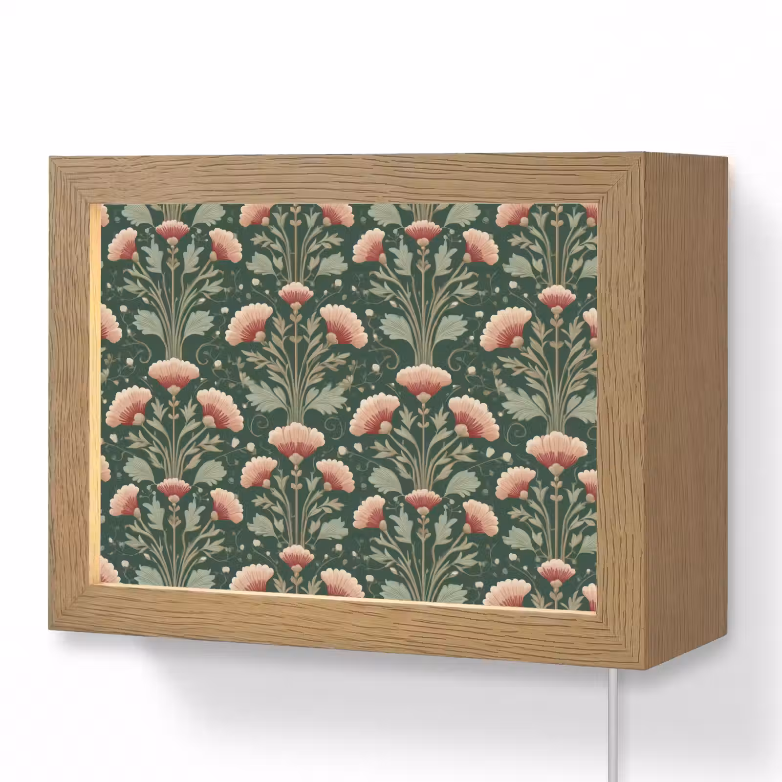 Lightbox - Wandlamp - Patroon - Botanisch - Kleurrijk — 1