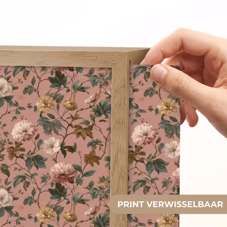 Lightbox - Wandlamp - Bloemen - Klassiek - Roze — 6