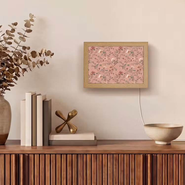 Lightbox - Wandlamp - Botanisch - Bloemen - Roze — 4