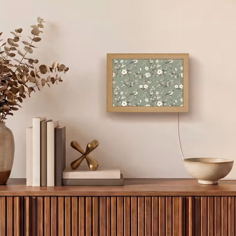 Lightbox - Wandlamp - Botanisch - Vogels - Groen — 4