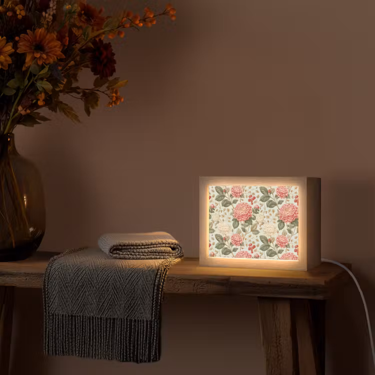 Lightbox - Wandlamp - Klassiek - Botanisch - Veelkleurig — 5