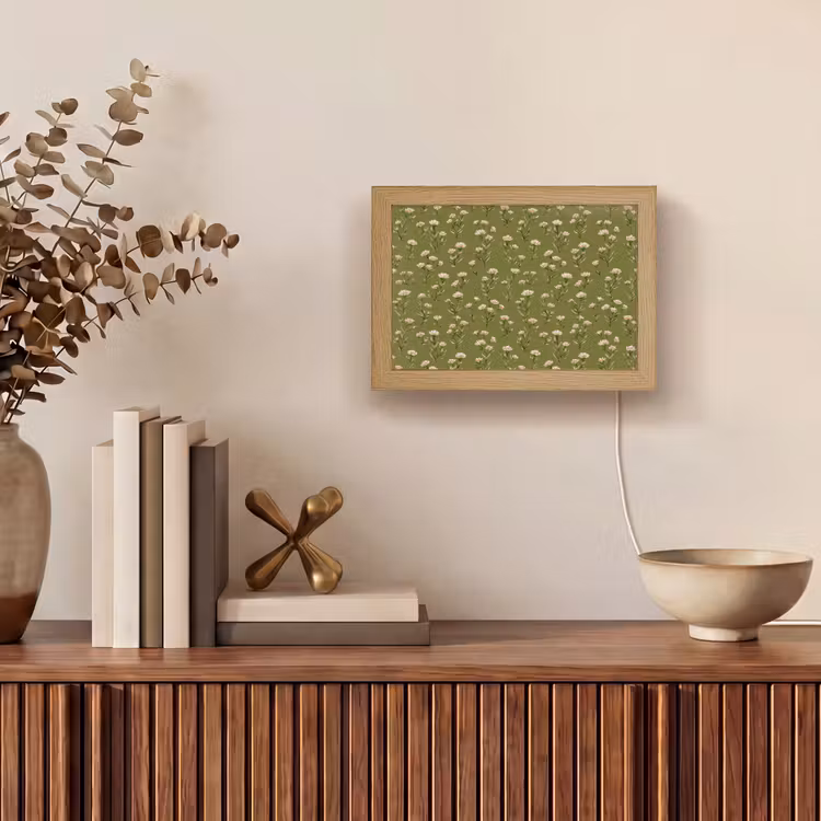 Lightbox - Wandlamp - Landelijk - Bloemen - Groen — 4