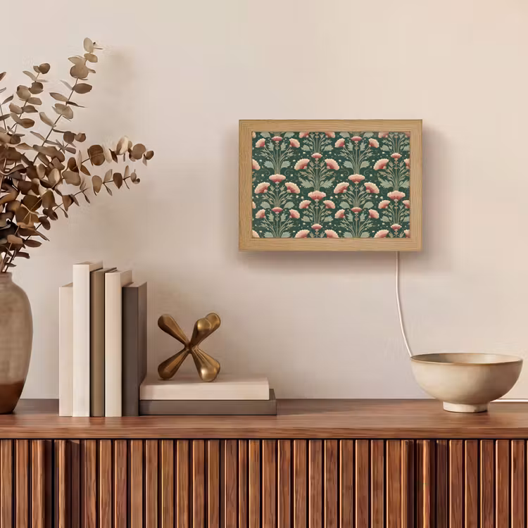 Lightbox - Wandlamp - Patroon - Botanisch - Kleurrijk — 4