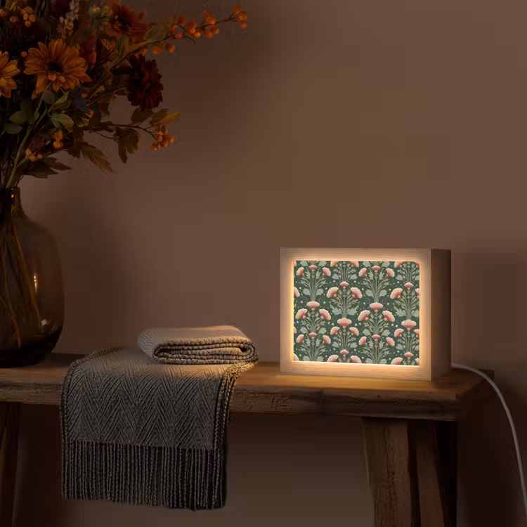 Lightbox - Wandlamp - Patroon - Botanisch - Kleurrijk — 5