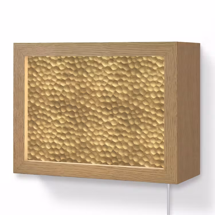 Lightbox - Wandlamp - Metaal - Dynamisch - Goud — 1