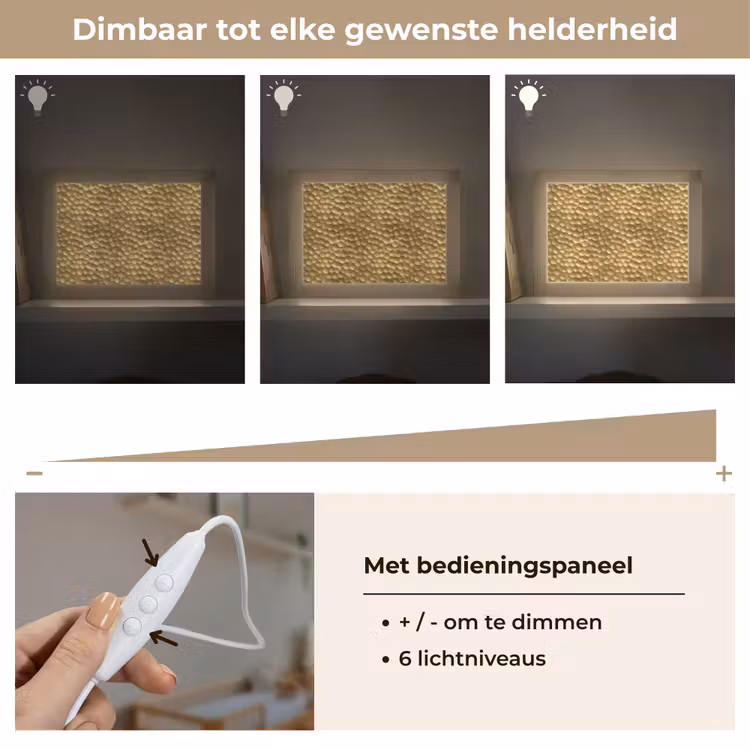Lightbox - Wandlamp - Metaal - Dynamisch - Goud — 8