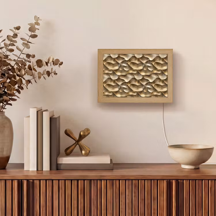 Lightbox - Wandlamp - Abstract - Antiek - Goud — 4