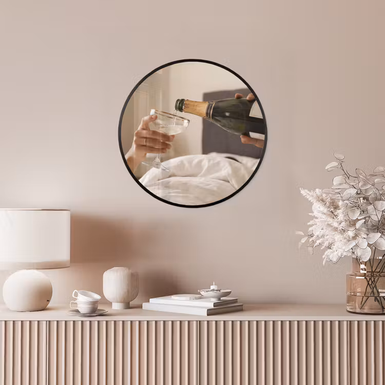 Ronde fotolijst - Champagne - Bed - Bubbels — 5