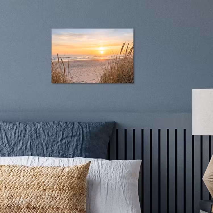 Poster - Zonsondergang - Duinen - Zee — 3