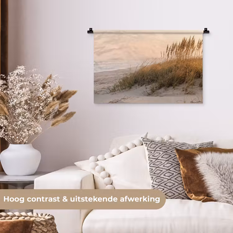 Wandkleed - Duinlandschap - Zonsondergang - Strand — 4