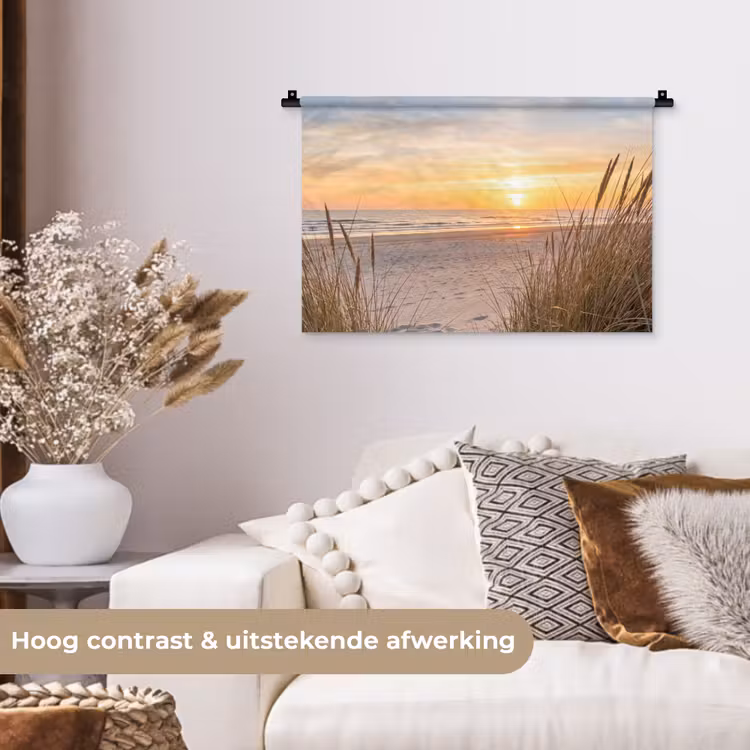 Wandkleed - Zonsondergang - Duinen - Zee — 4