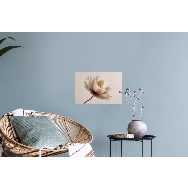 Muursticker - Bloem - Beige - Crème — 4
