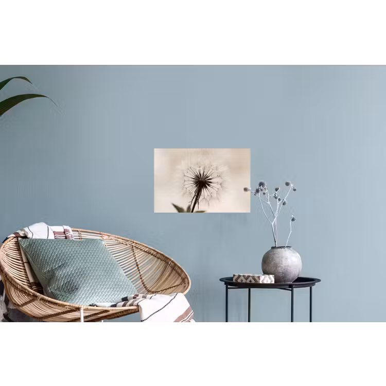 Muursticker - Paardenbloem - Minimalistisch - Wit — 4