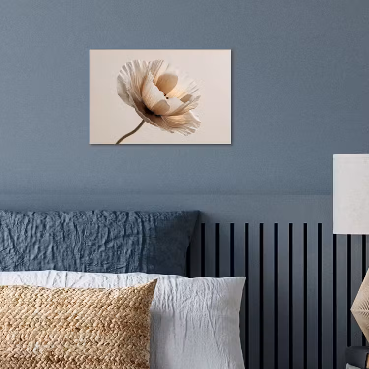 Poster - Bloem - Beige - Crème — 3