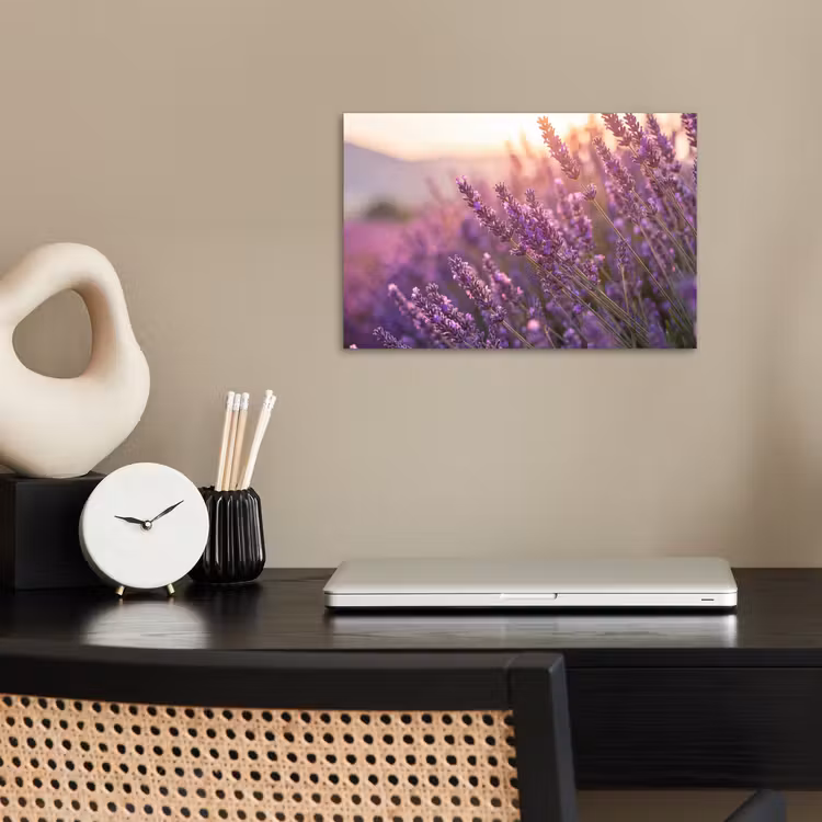 Poster - Lavendel - Paars - Zonlicht — 2