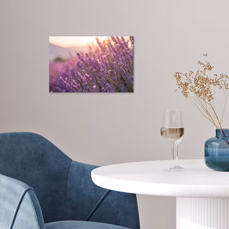 Poster - Lavendel - Paars - Zonlicht — 4