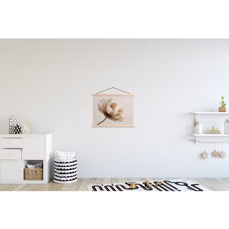Schoolplaat - Bloem - Beige - Crème — 3