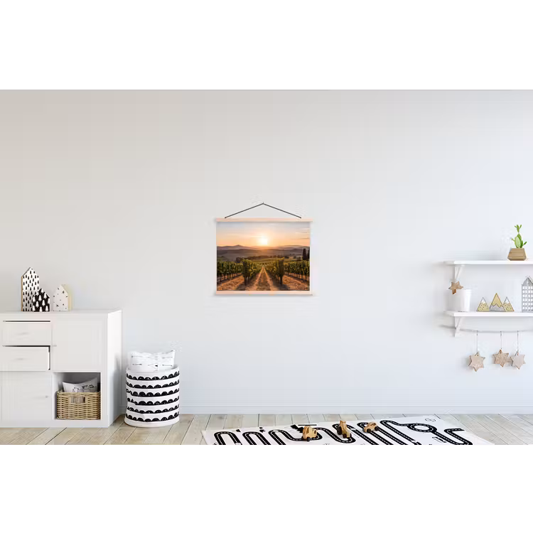 Schoolplaat - Wijngaard - Zonsondergang - Landschap — 3