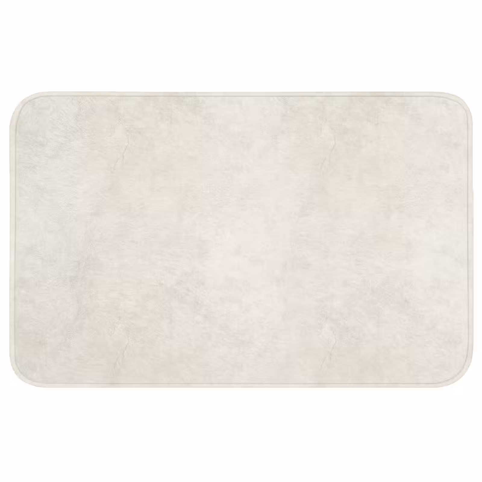 Badmat - Crème - Egaal - Beton — 1