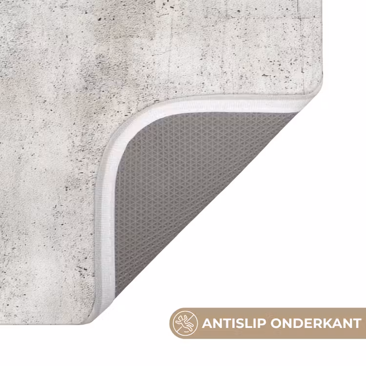 Badmat - Grijs - Beton - Verweerd — 3