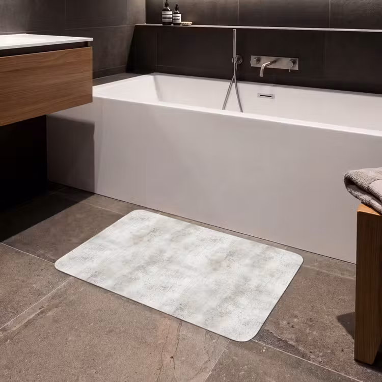 Badmat - Grijs - Beton - Verweerd — 4