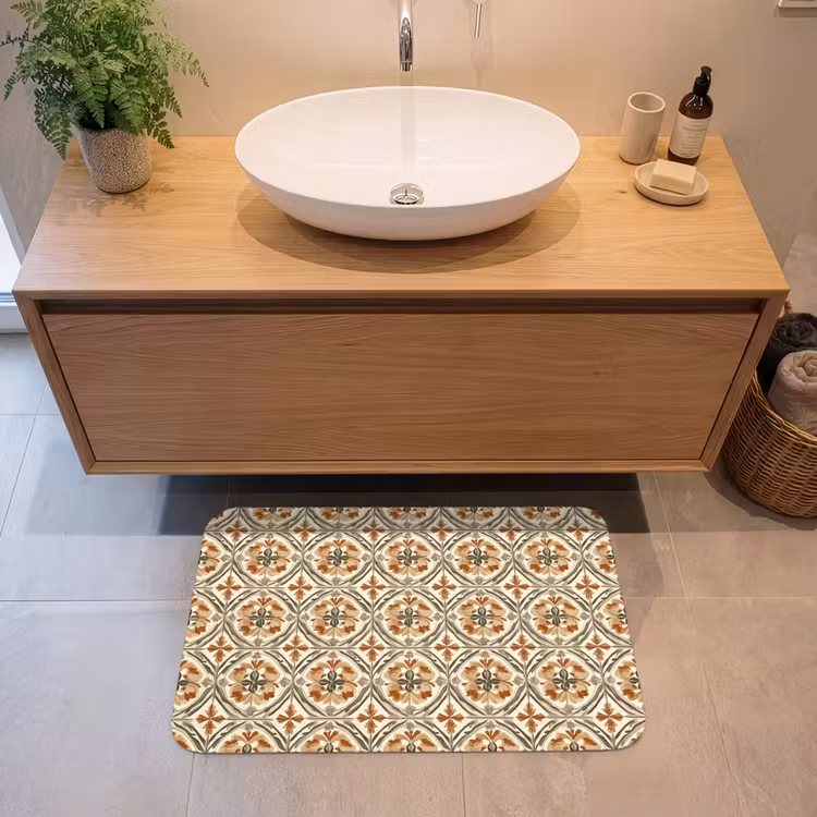 Badmat - Elegant - Antiek - Kleurrijk — 2