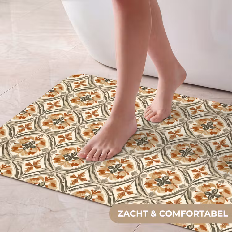 Badmat - Elegant - Antiek - Kleurrijk — 5