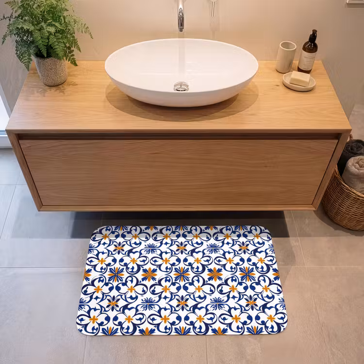 Badmat - Patroon - Modern - Kleurrijk — 2