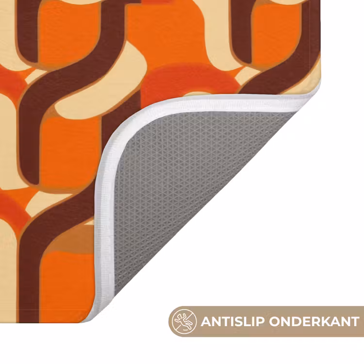 Badmat - Retro - Modern - Kleurrijk — 3