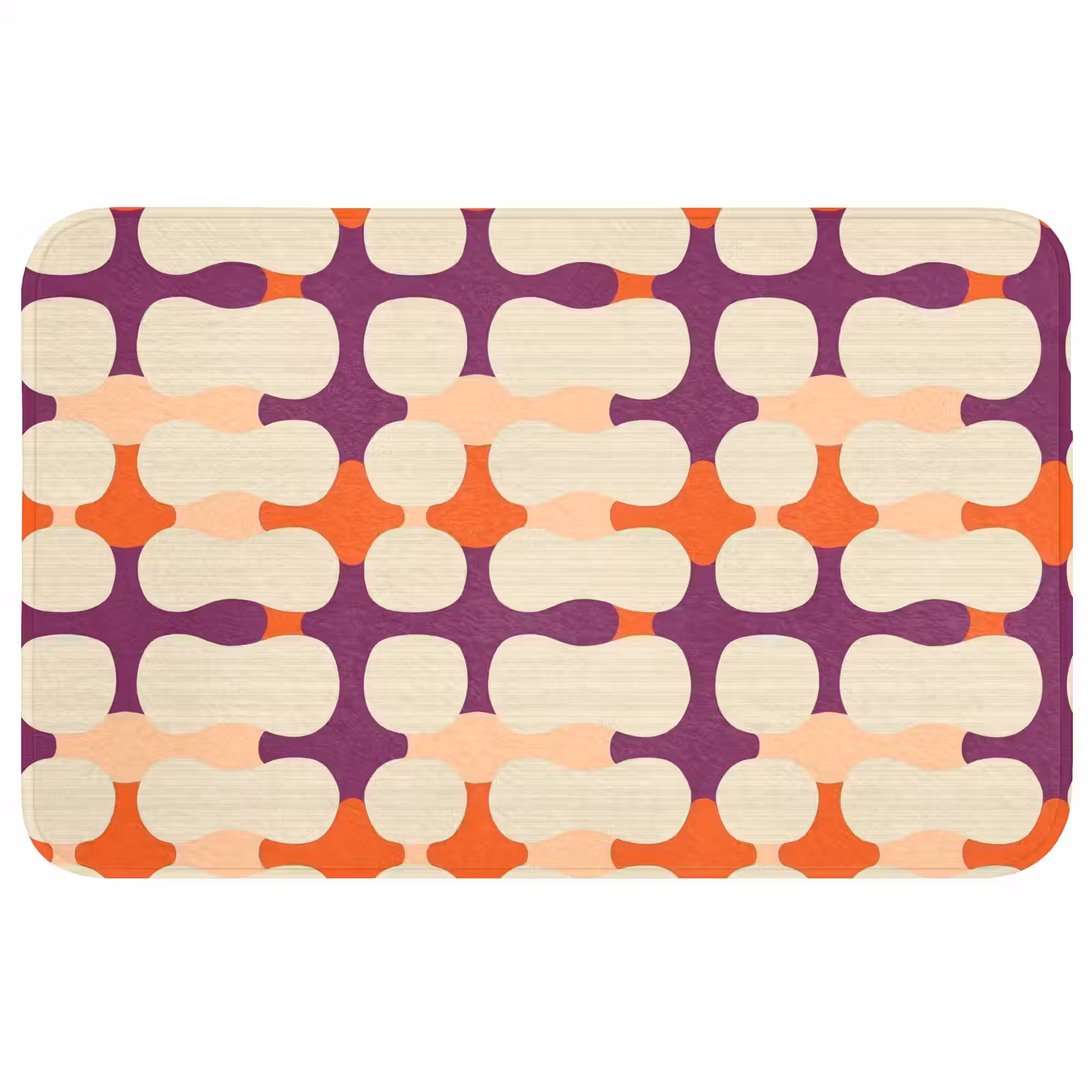 Badmat - Modern - Patroon - Kleurrijk — 1